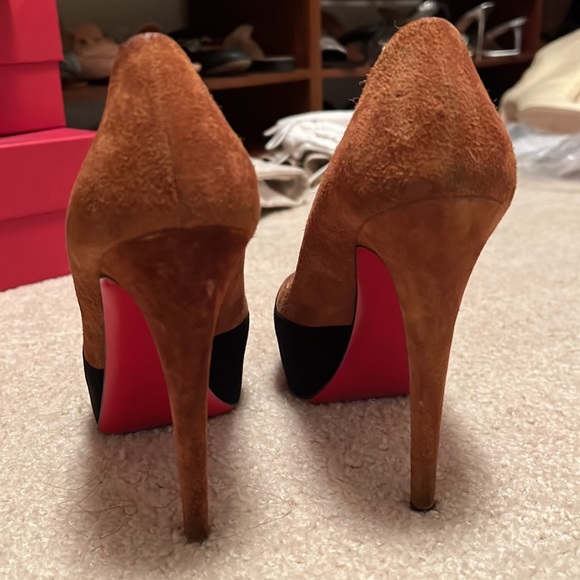 Christian Louboutin Maggie Steel-toe platform pump